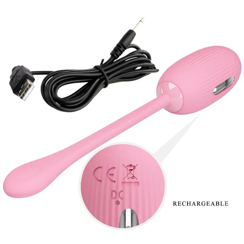 Œuf Vibrant Silicone Violet Rechargeable Pour Couple
