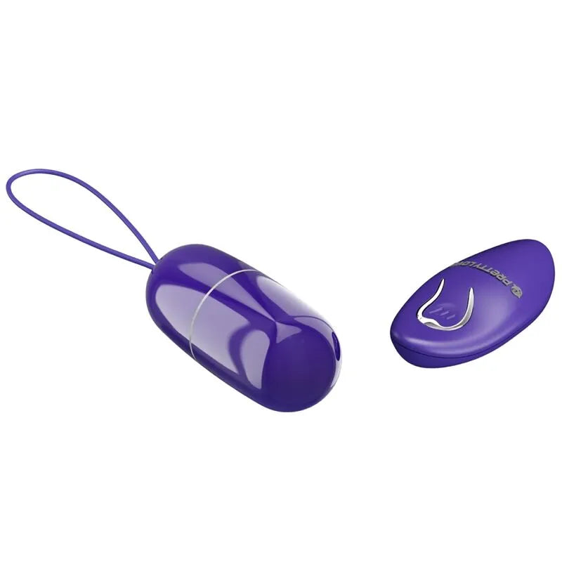 Œuf Vibrant Télécommandé En Silicone Violet