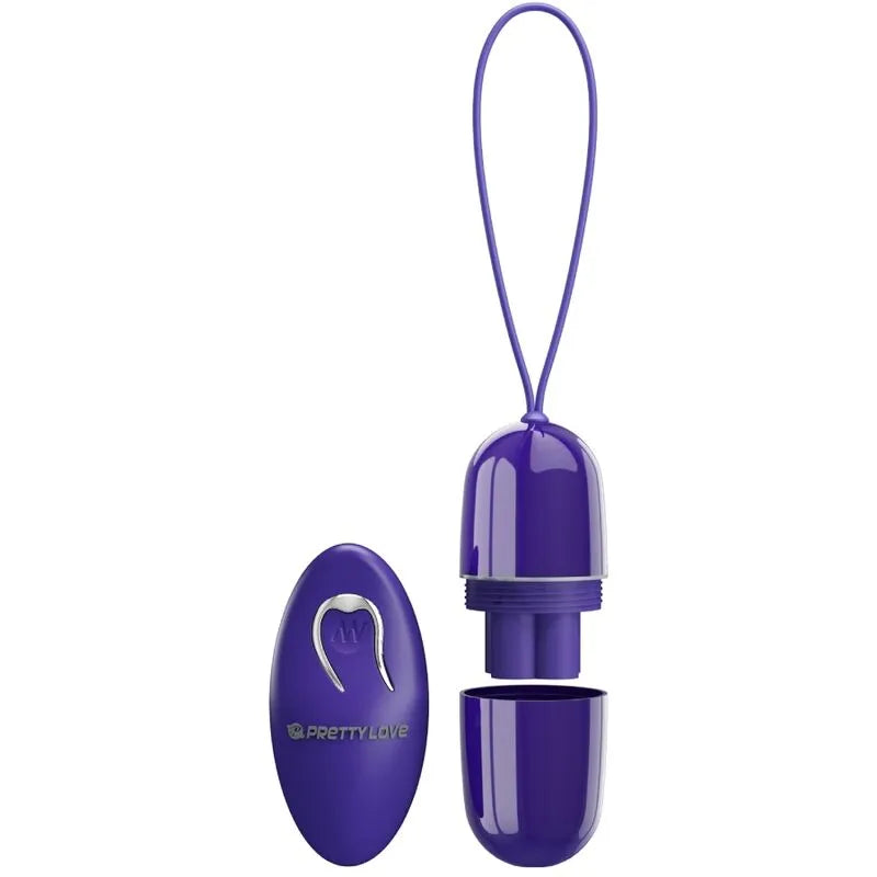 Œuf Vibrant Télécommandé En Silicone Violet