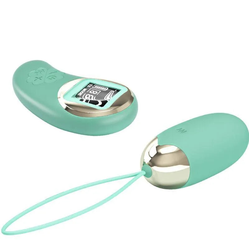 Œuf Vibrant Télécommandé Vert Silicone