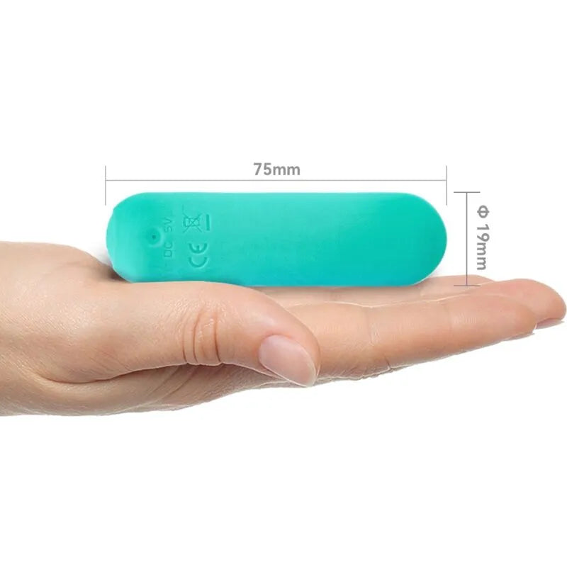 Œuf Vibrant Étanche Silicone Rechargeable