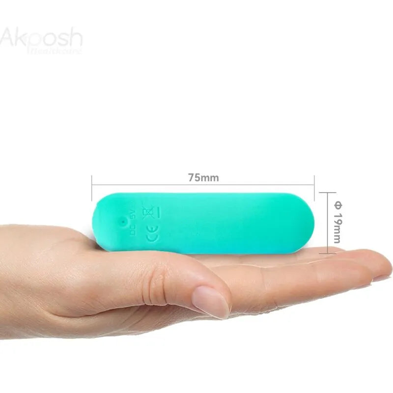 Œuf Vibrant Étanche Télécommande Silicone