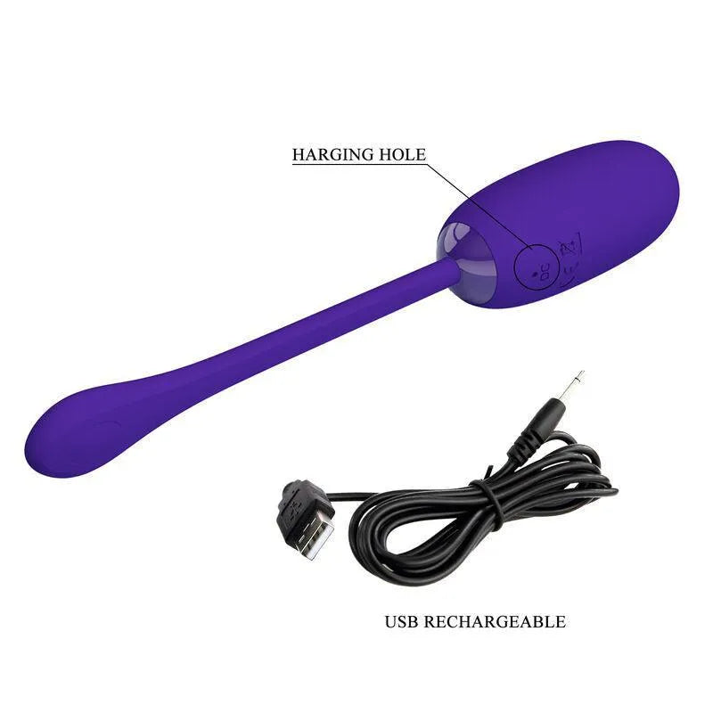 Œuf Vibrant Violet Rechargeable Silicone