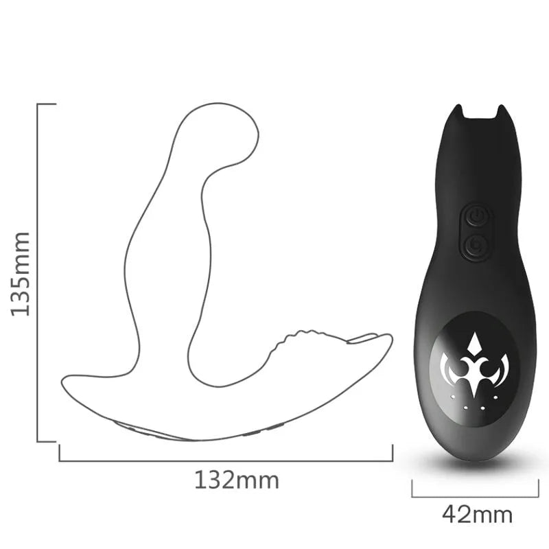 Vibrateur Anal Prostatique Waterproof Silicone Premium