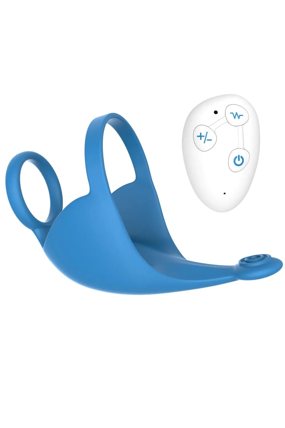 Vibrateur Testicules Télécommandé Silicone 10 Modes