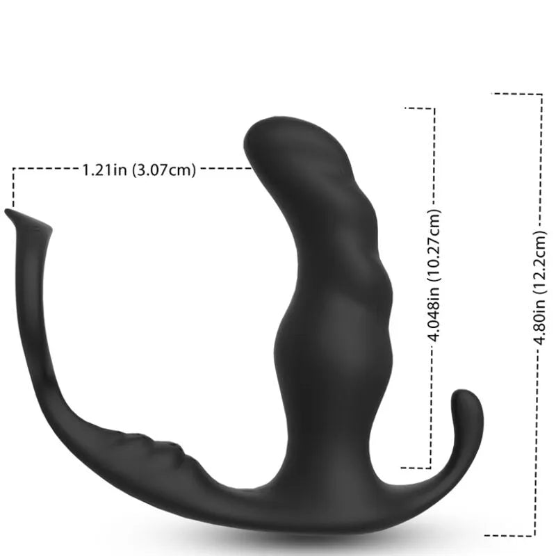 Vibromasseur Anal Ergonomique Silicone Prostate