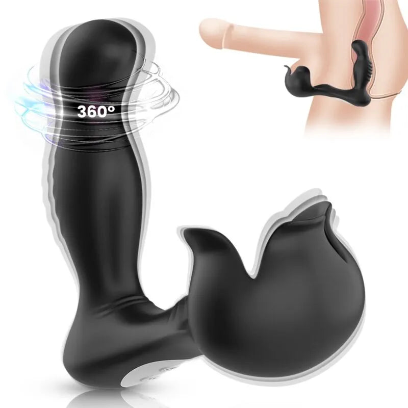 Vibromasseur Anal Prostate Silicone Submersible