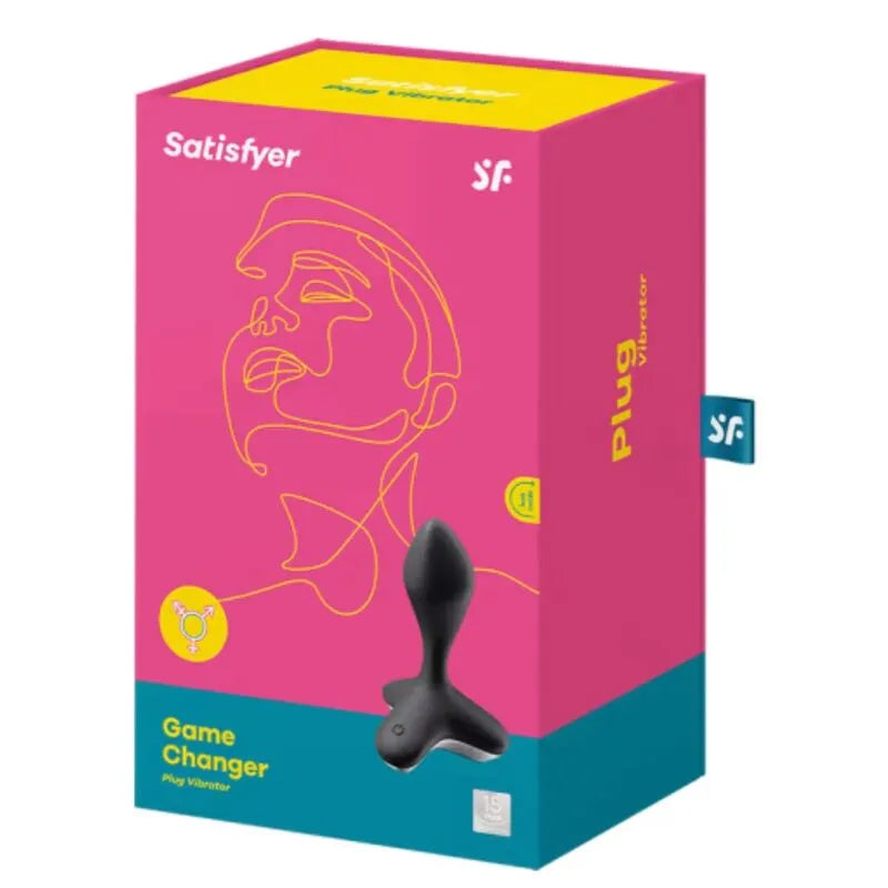 Vibromasseur Anal Silicone Unisexe Étanche Rechargeable