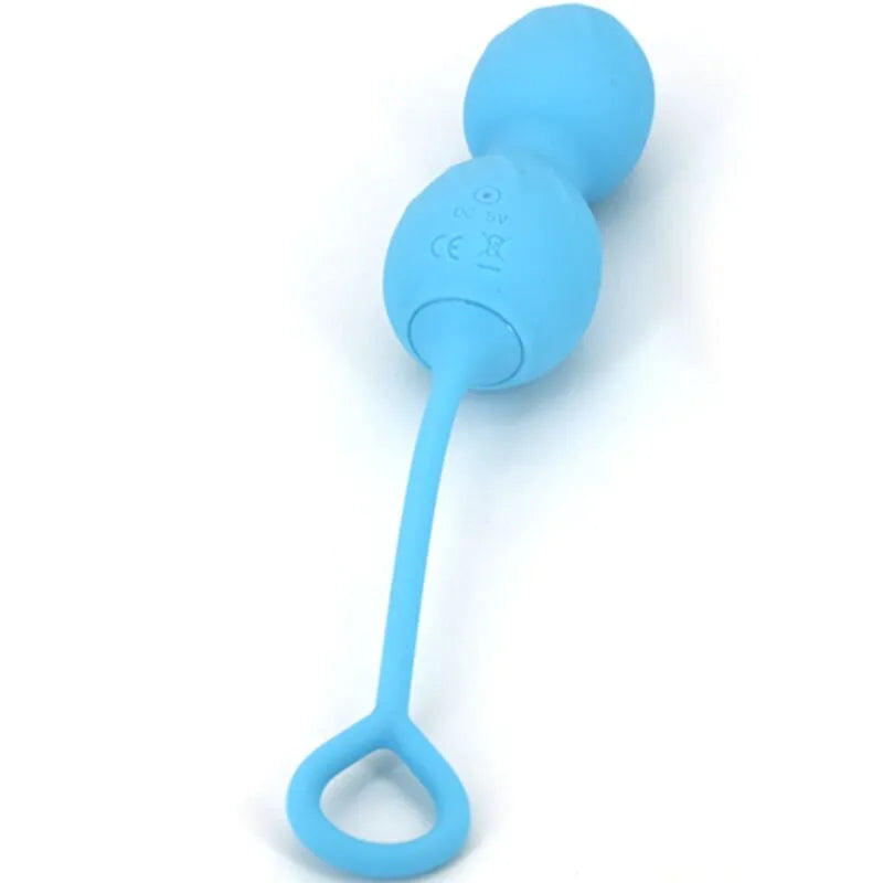 Vibromasseur Bleu Étanche Télécommandé Usb