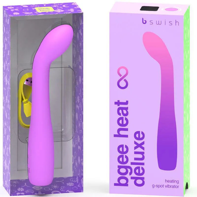 Vibromasseur Chauffant Silicone Étanche Rechargeable