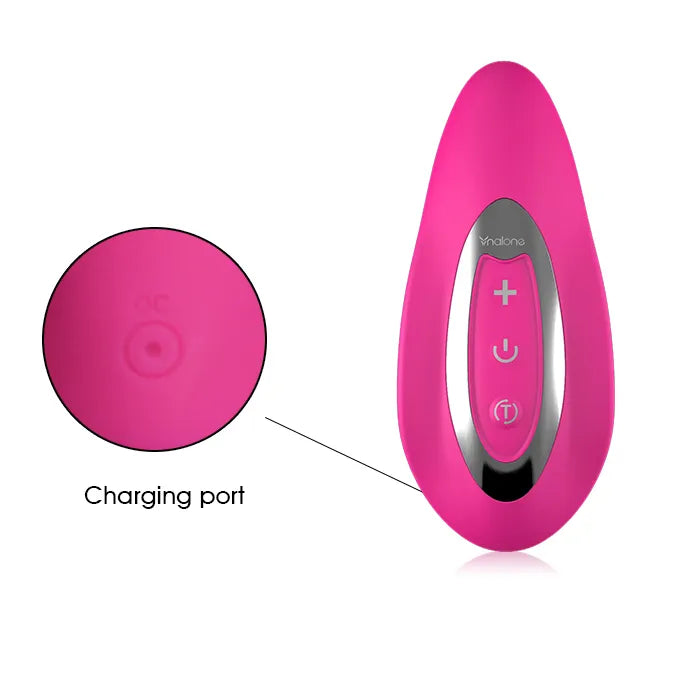 Vibromasseur Compact Silicone Rechargeable Étanche