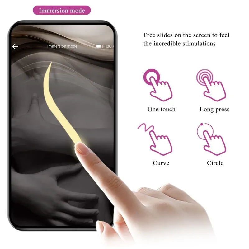 Vibromasseur Couple Rechargeable Violet Silicone