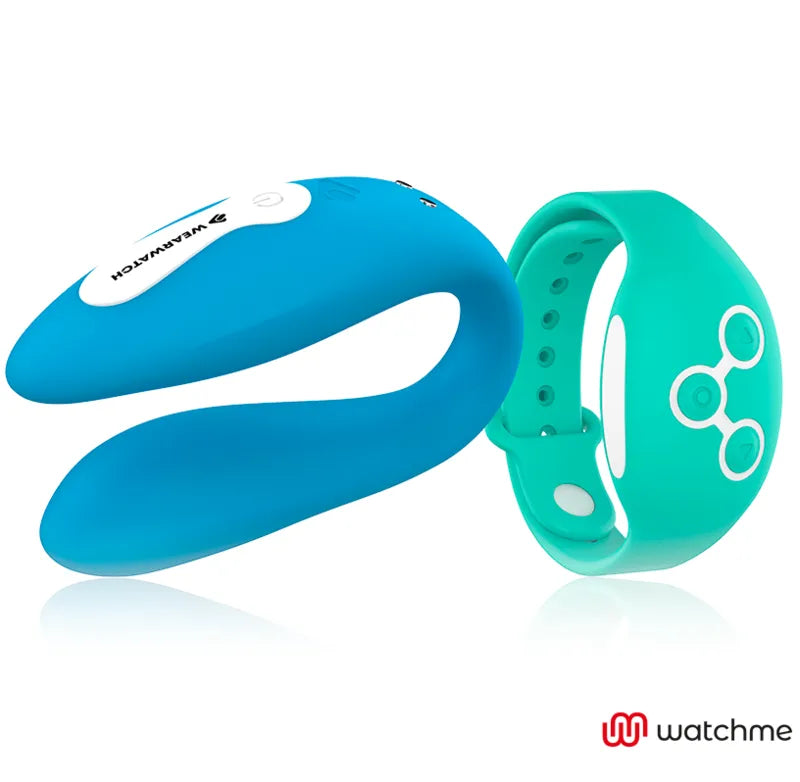 Vibromasseur Couple Silicone Médical Watchme