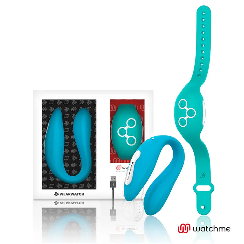 Vibromasseur Couple Silicone Médical Watchme