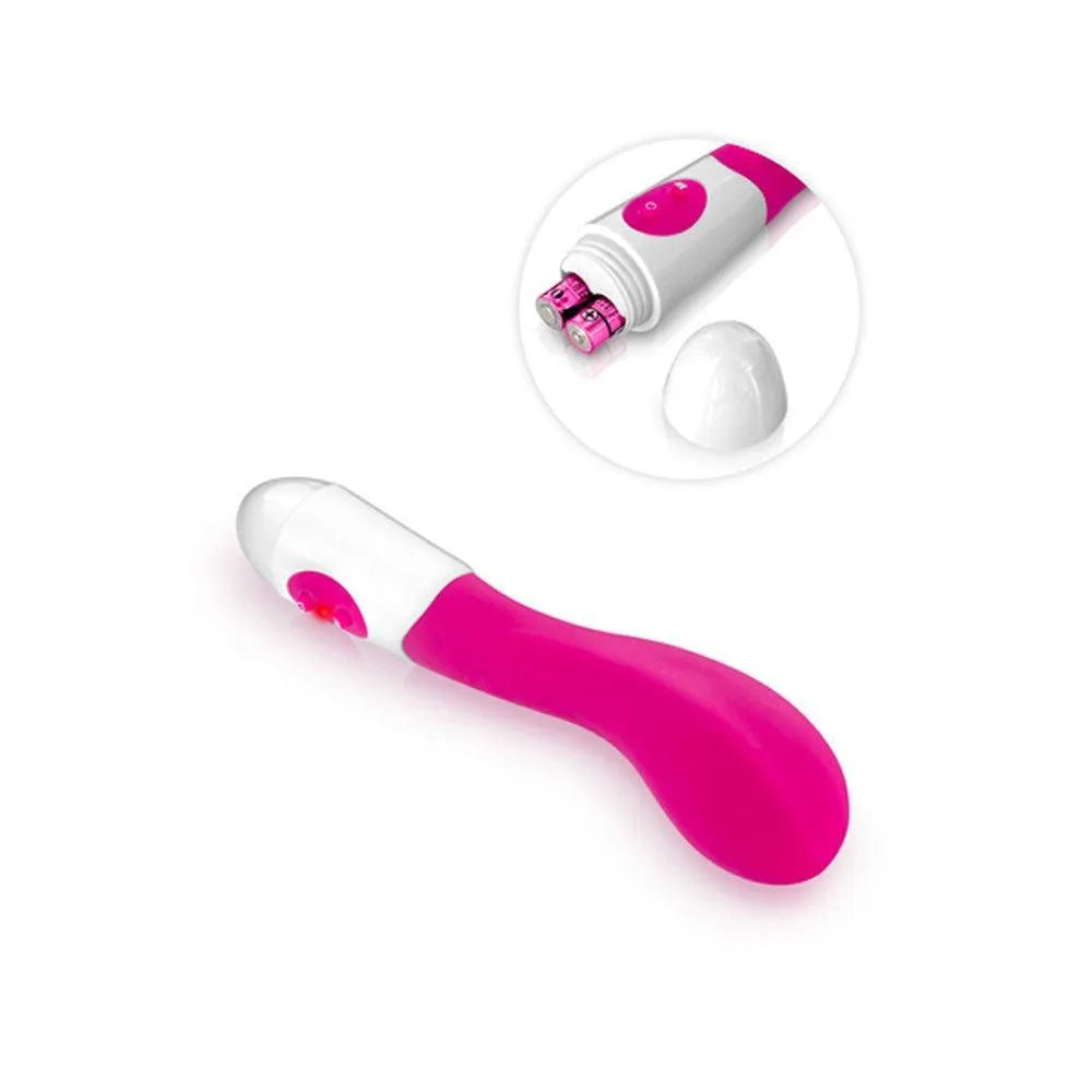Vibromasseur Courbé Point G Silicone Waterproof
