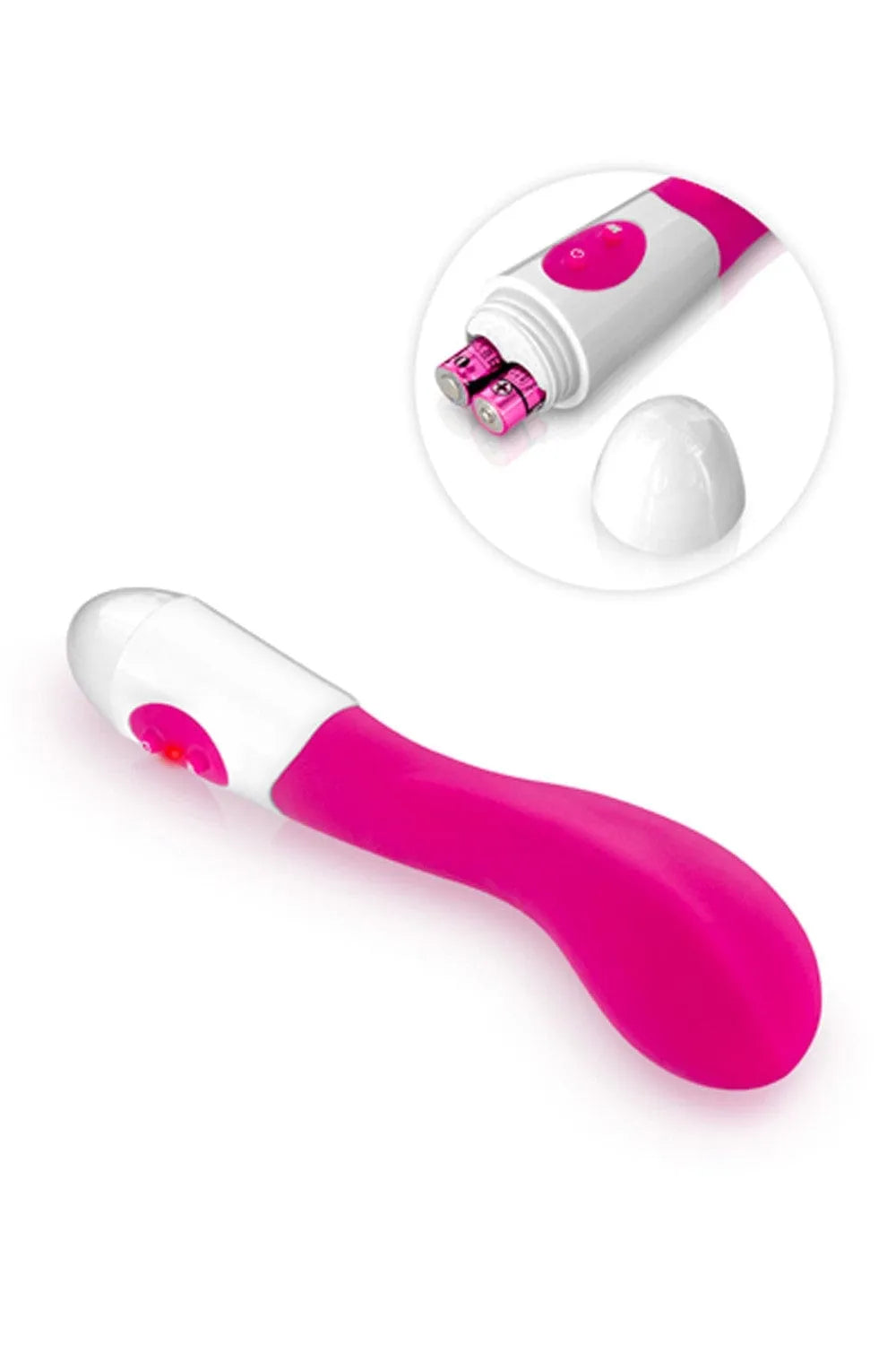 Vibromasseur Courbé Point G Silicone Waterproof