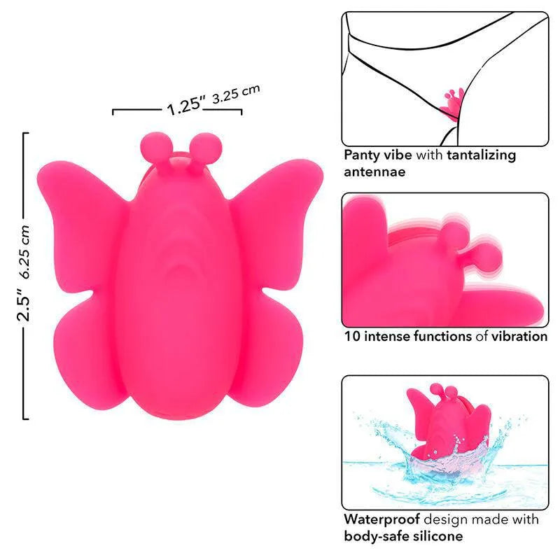 Vibromasseur Culotte Silicone Étanche Rechargeable