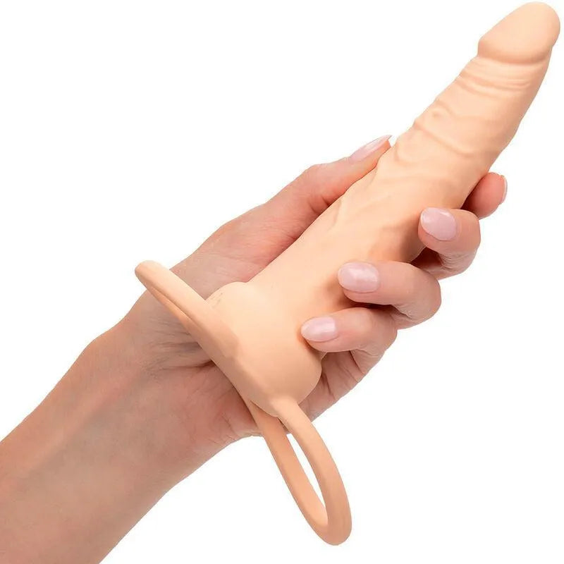Vibromasseur Double Pénétration Rechargeable En Silicone