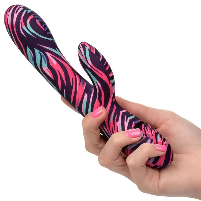 Vibromasseur Double Stimulation Rechargeable Silicone