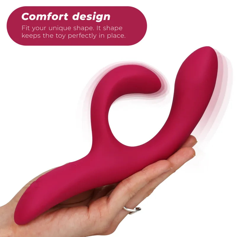Vibromasseur Double Stimulation Waterproof Connecté
