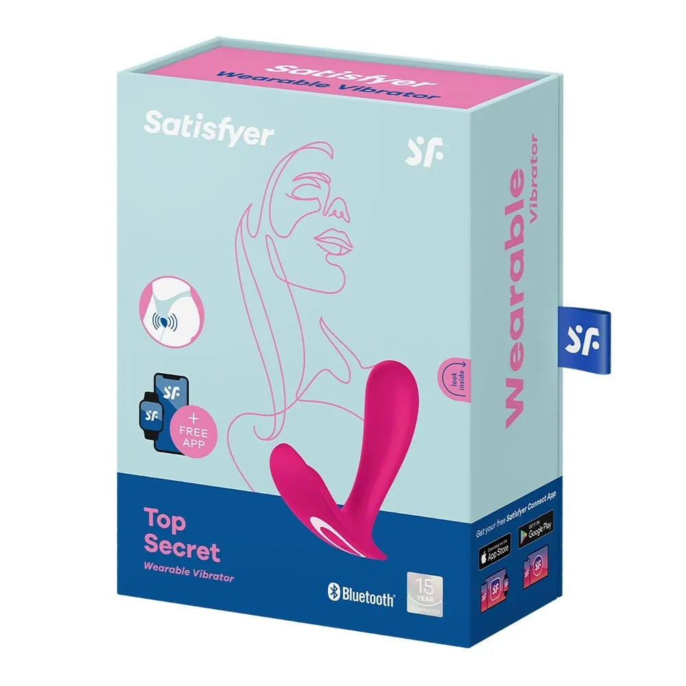 Vibromasseur En Silicone Avec Application Satisfyer
