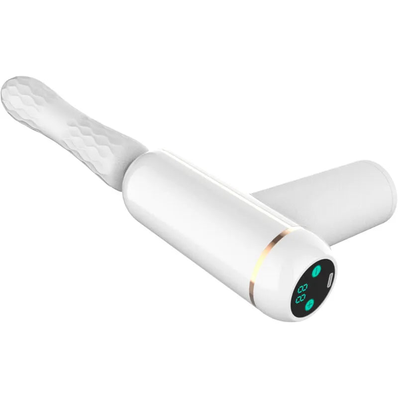 Vibromasseur Ergonomique Silicone Blanc Armony