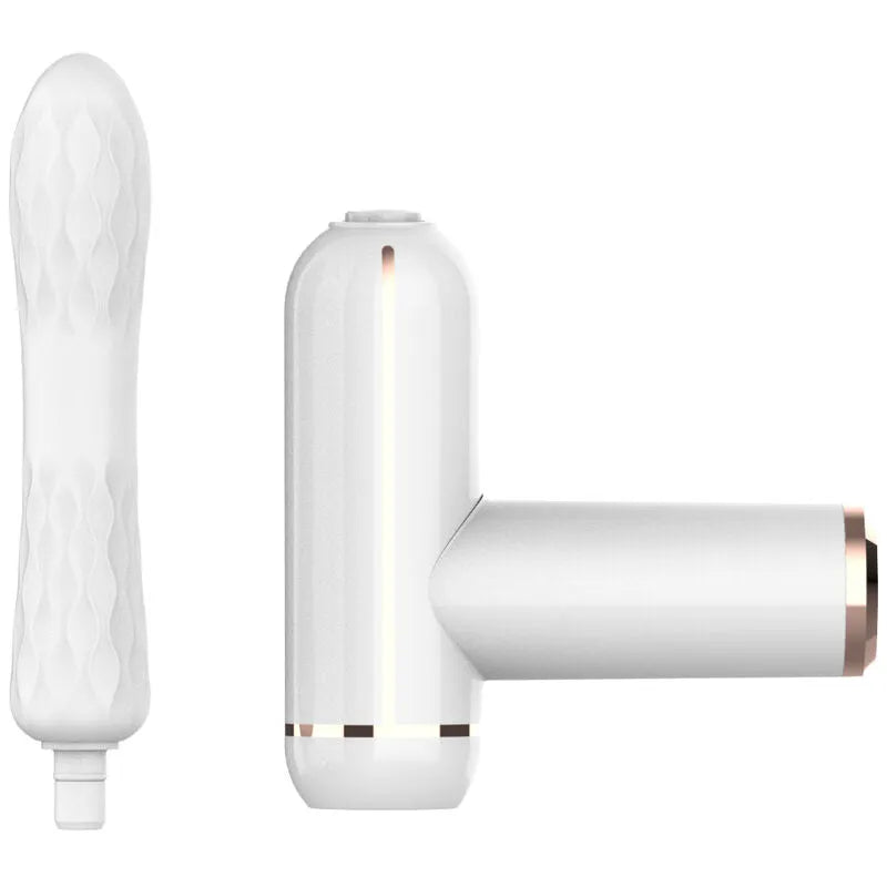 Vibromasseur Ergonomique Silicone Blanc Armony