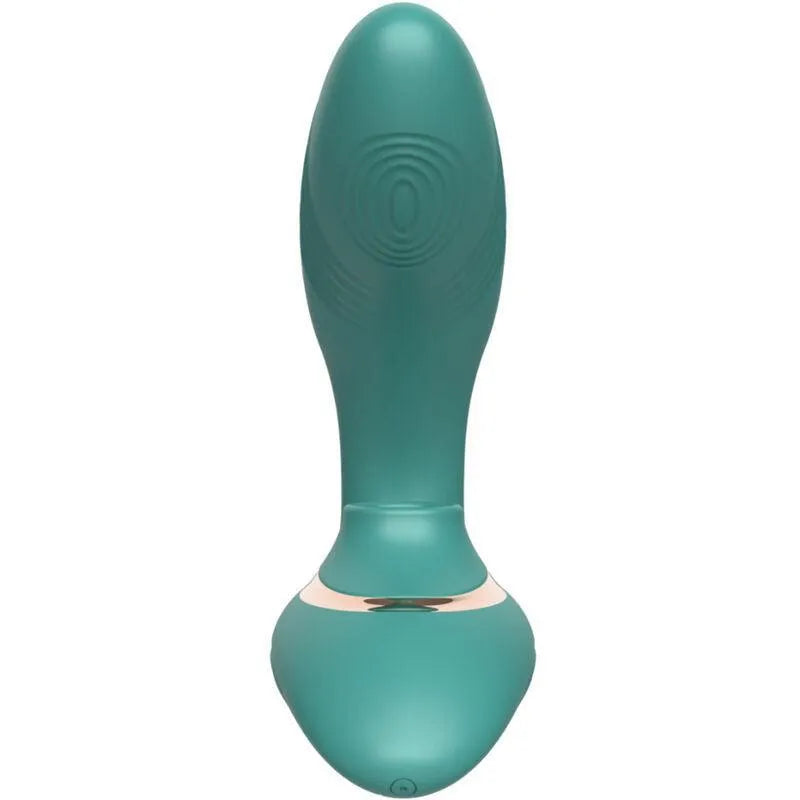 Vibromasseur Ergonomique Silicone Vert Armony