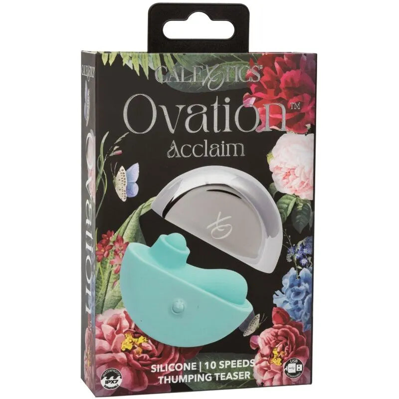 Vibromasseur Ergonomique Étanche Silicone Rechargeable