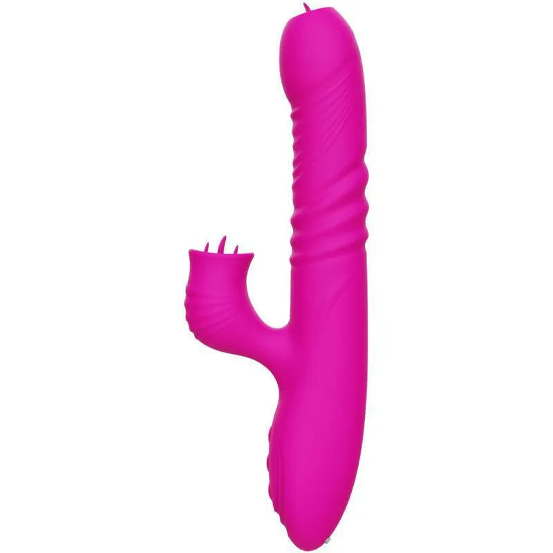 Vibromasseur Fuchsia Silicone Chauffant Armony
