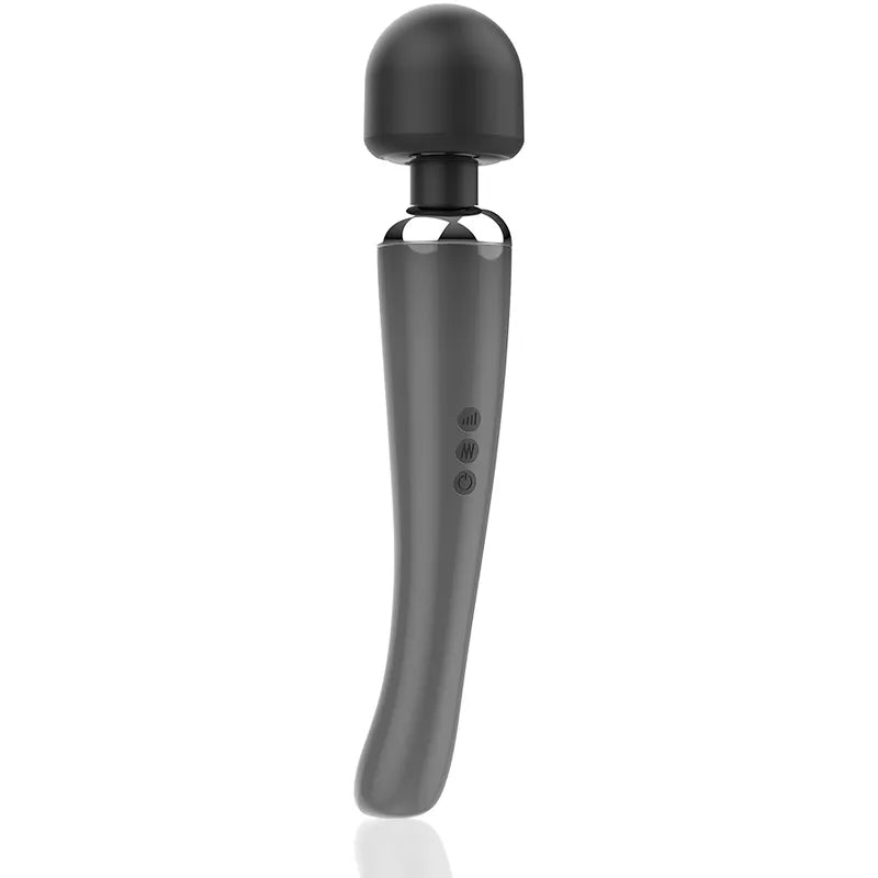 Vibromasseur Gris Anthracite Puissant Silicone