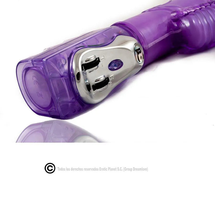 Vibromasseur High-Tech En Gélatine Avec Rotation Et Oscillation