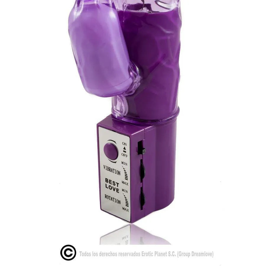 Vibromasseur High-Tech Lilas En Gelatine