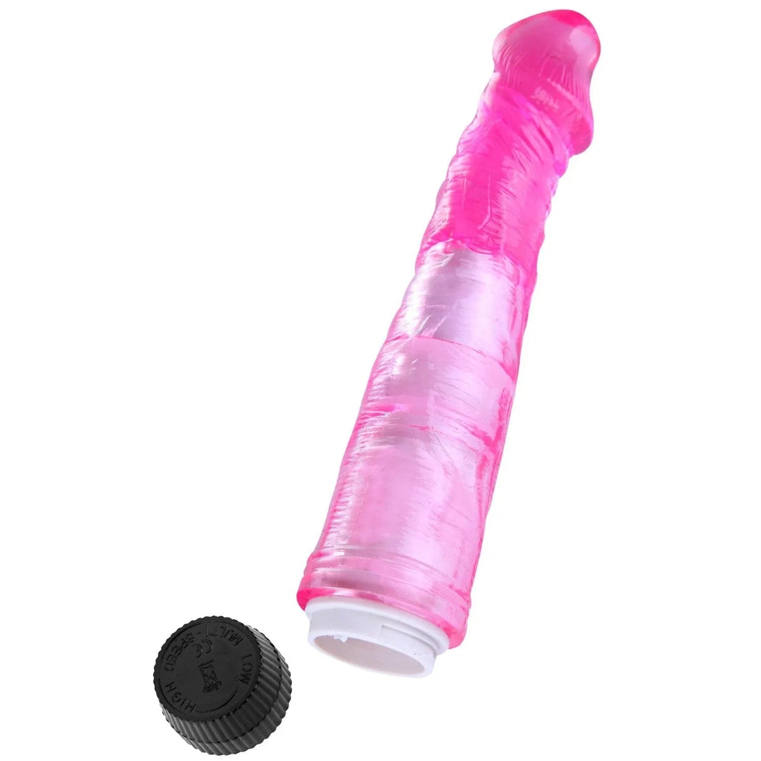 Vibromasseur Jelly Rose Réglable Tpe 20 Cm