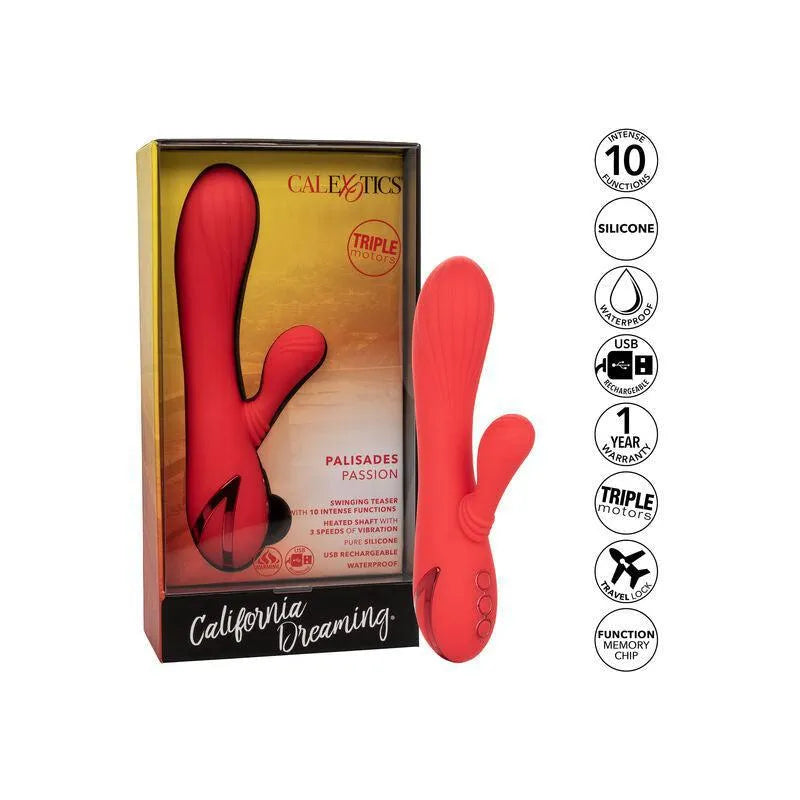 Vibromasseur Lapin Chauffant Silicone