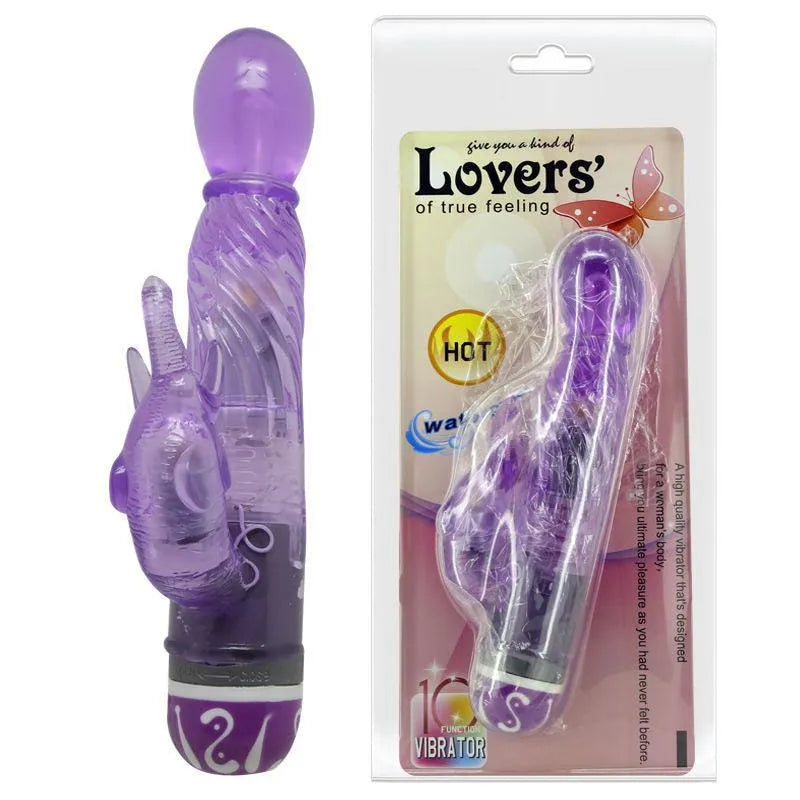 Vibromasseur Lapin Lilas Multivitesse Puissant