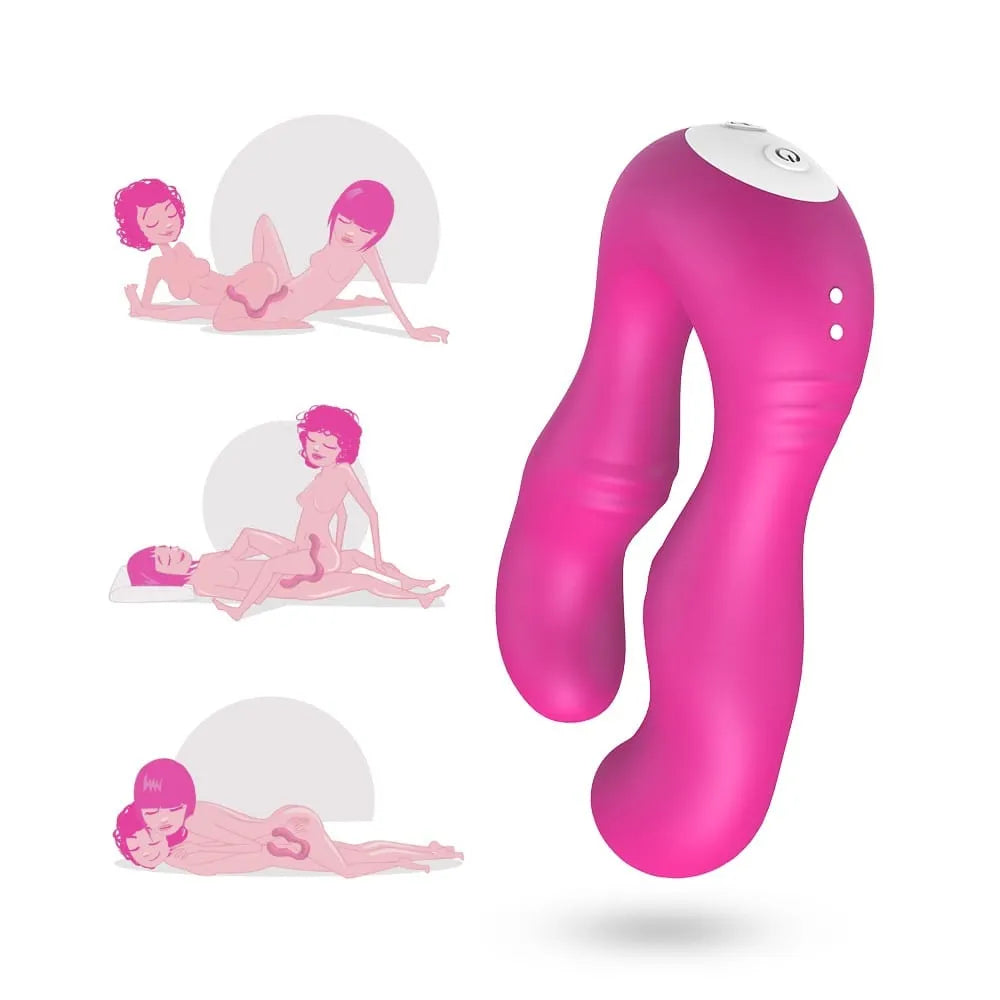 Vibromasseur lapin rose