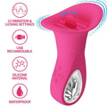 Vibromasseur Oral Silicone Rechargeable 12 Fonctions