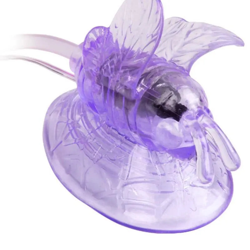 Vibromasseur Papillon Stimulation Clitoridienne Lilas