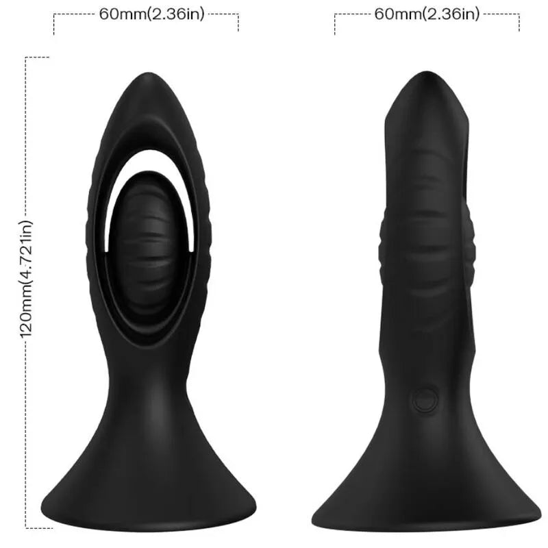 Vibromasseur Plug Anal Silicone Waterproof