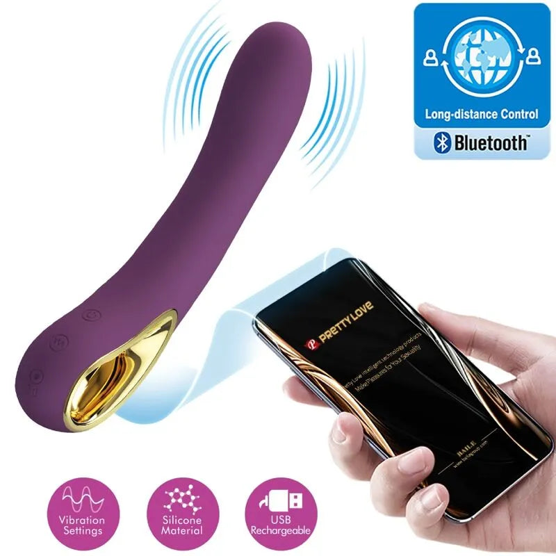 Vibromasseur Point G En Silicone Violet