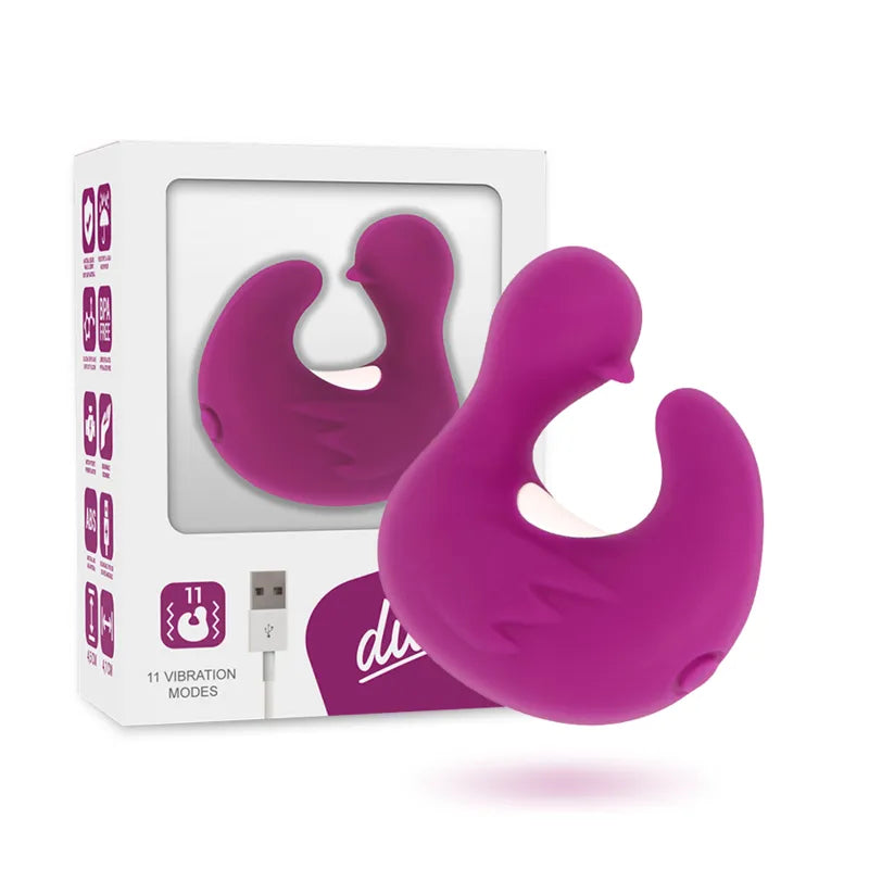 Vibromasseur Portable Silicone Médical 8 Modes