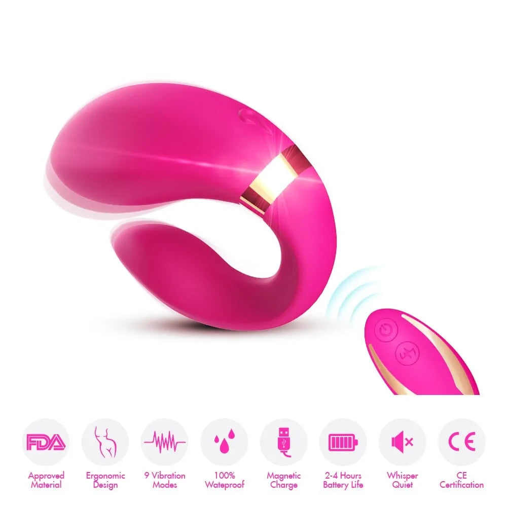 Vibromasseur pour couples