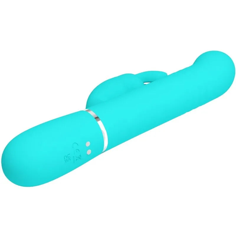 Vibromasseur Pretty Love Rabbit Vert Aqua