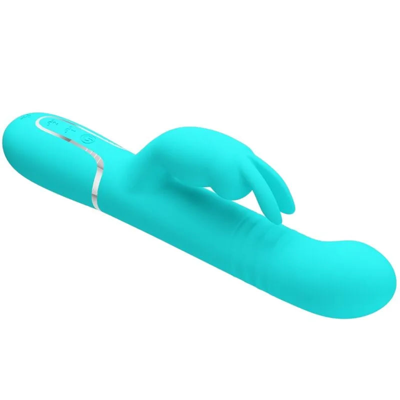 Vibromasseur Pretty Love Rabbit Vert Aqua