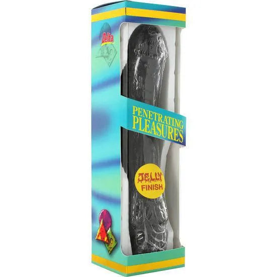 Vibromasseur Réaliste Noir Avec Vibrateur