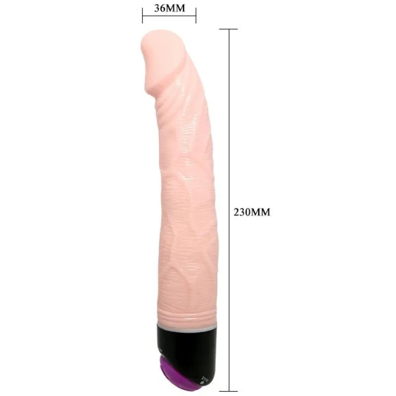 Vibromasseur Réaliste Puissant Texture Douce