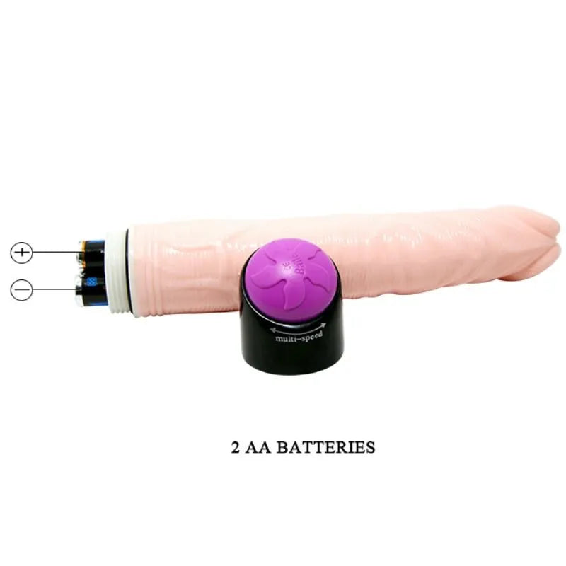 Vibromasseur Réaliste Puissant Texture Douce