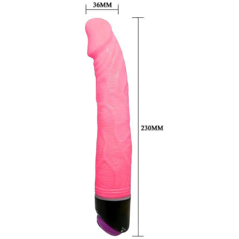 Vibromasseur Réaliste Texture Veinée Vibrations Puissantes