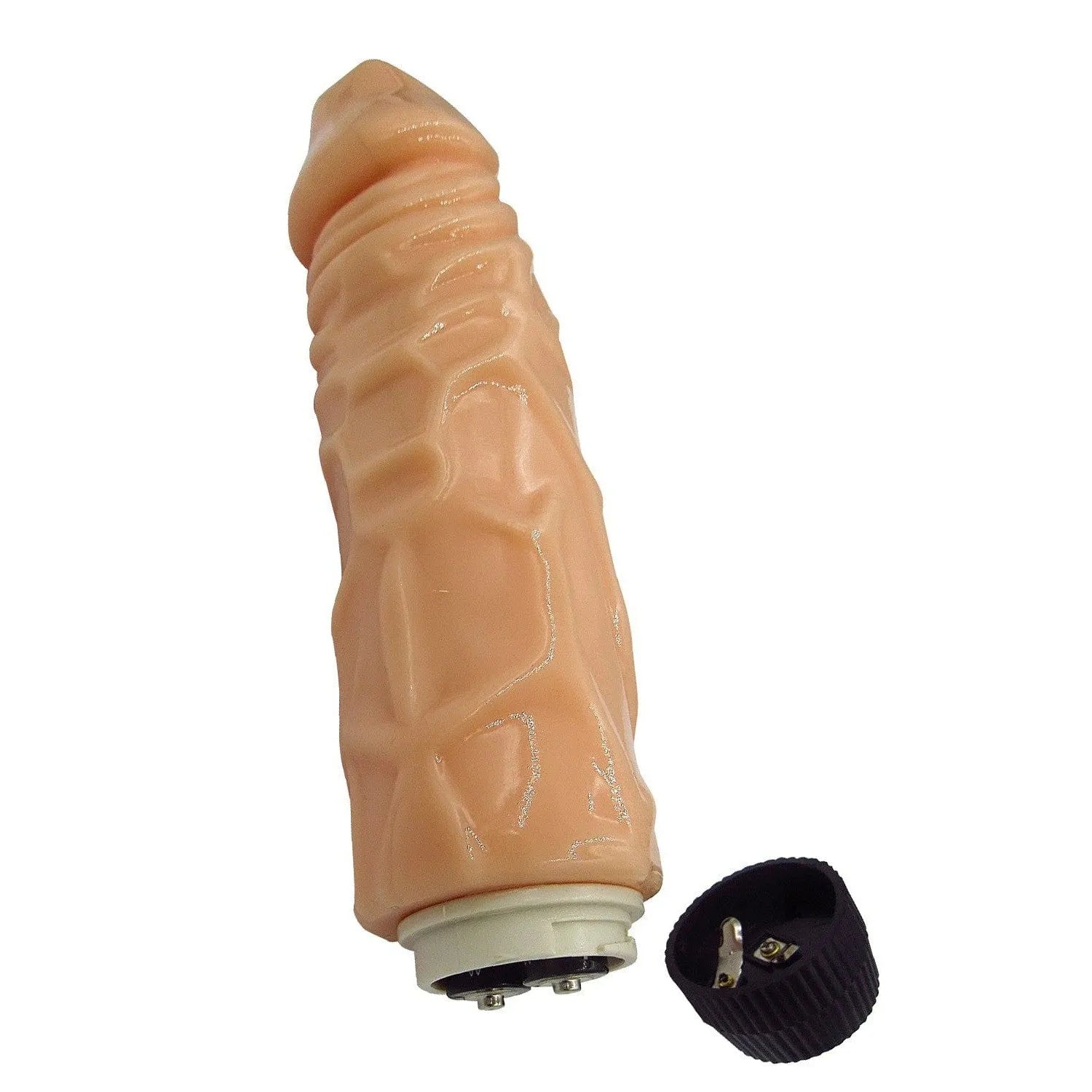 Vibromasseur Réaliste Veiné En Tpe 22 Cm